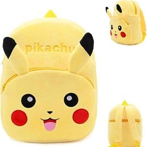 New Pokemon Pikachu Yellow Plush Backpack for kids / toddlers